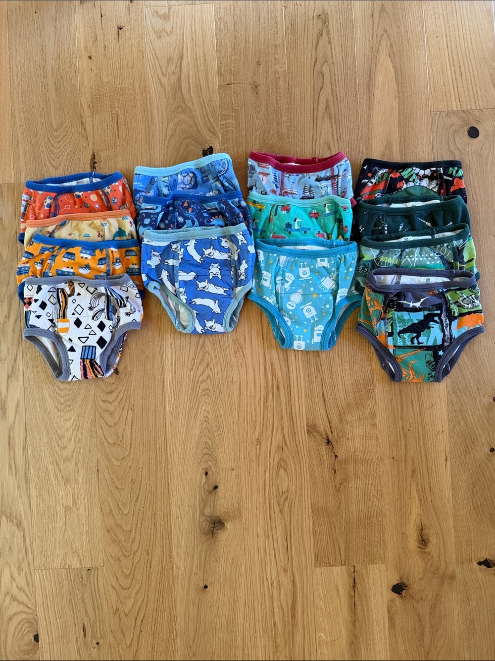 (Lot of 14) 3T Boys Cotton Training Underwear